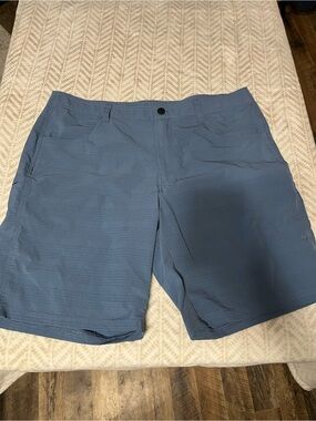Kuhl Shorts Men's Size 38 Riptide Hybrid Performance Stretch Vented Outdoor Blue